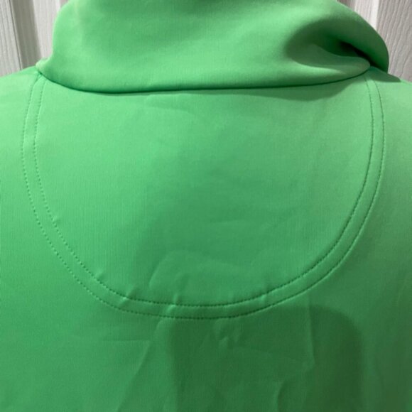 DONALD ROSS VEST PULLOVER PERFORMANCE GREEN LIME 1/4 ZIP UPF50 Sz XL GOLF SPORTY - Picture 7 of 14